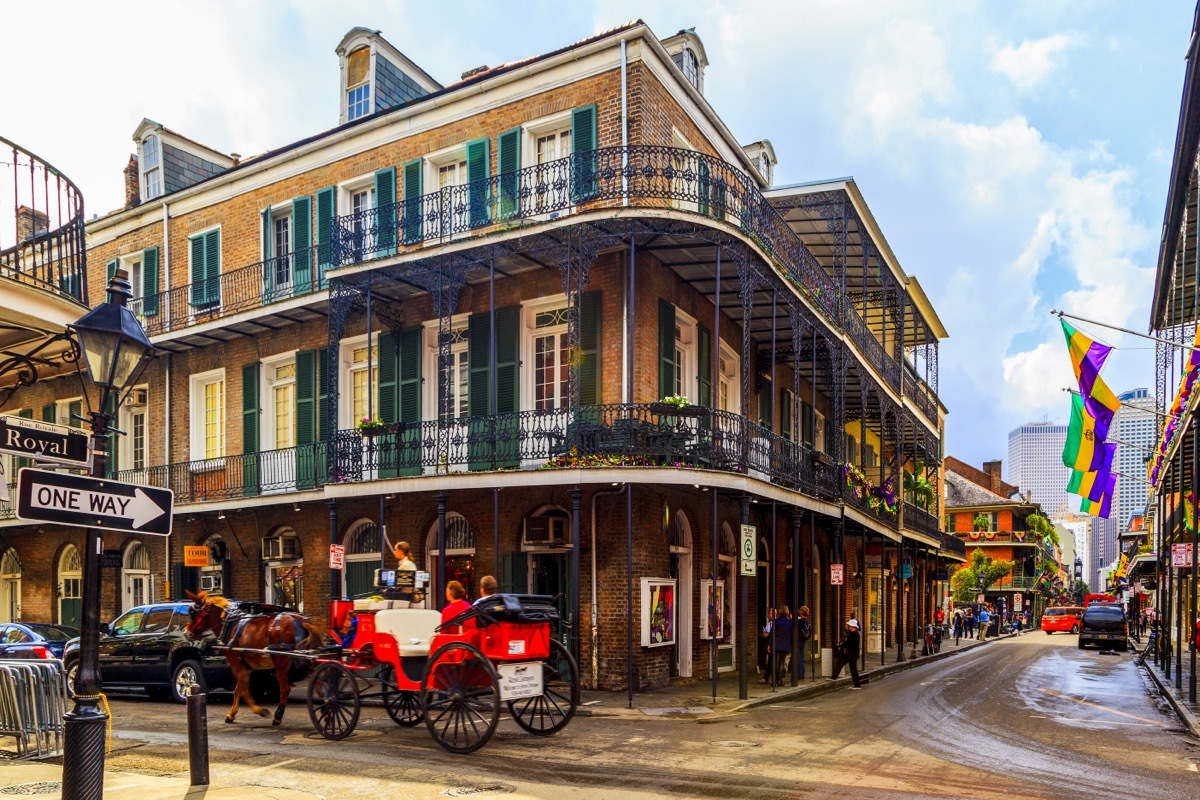 French Quarter in New Orleans