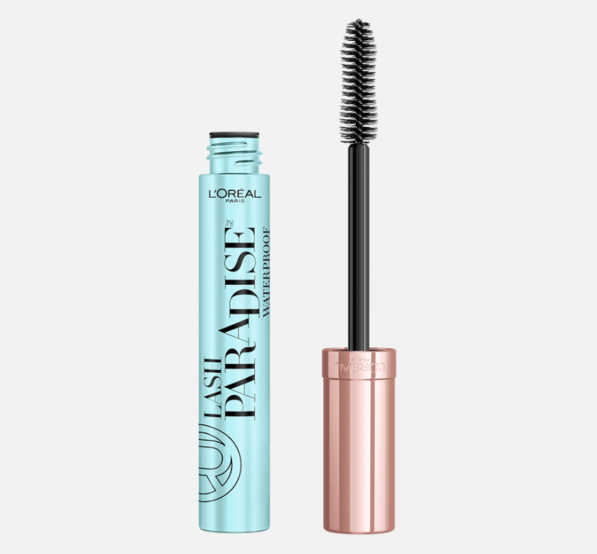 L'Oreal Paris Lash Paradise Waterproof Mascara; Teal tube and wand