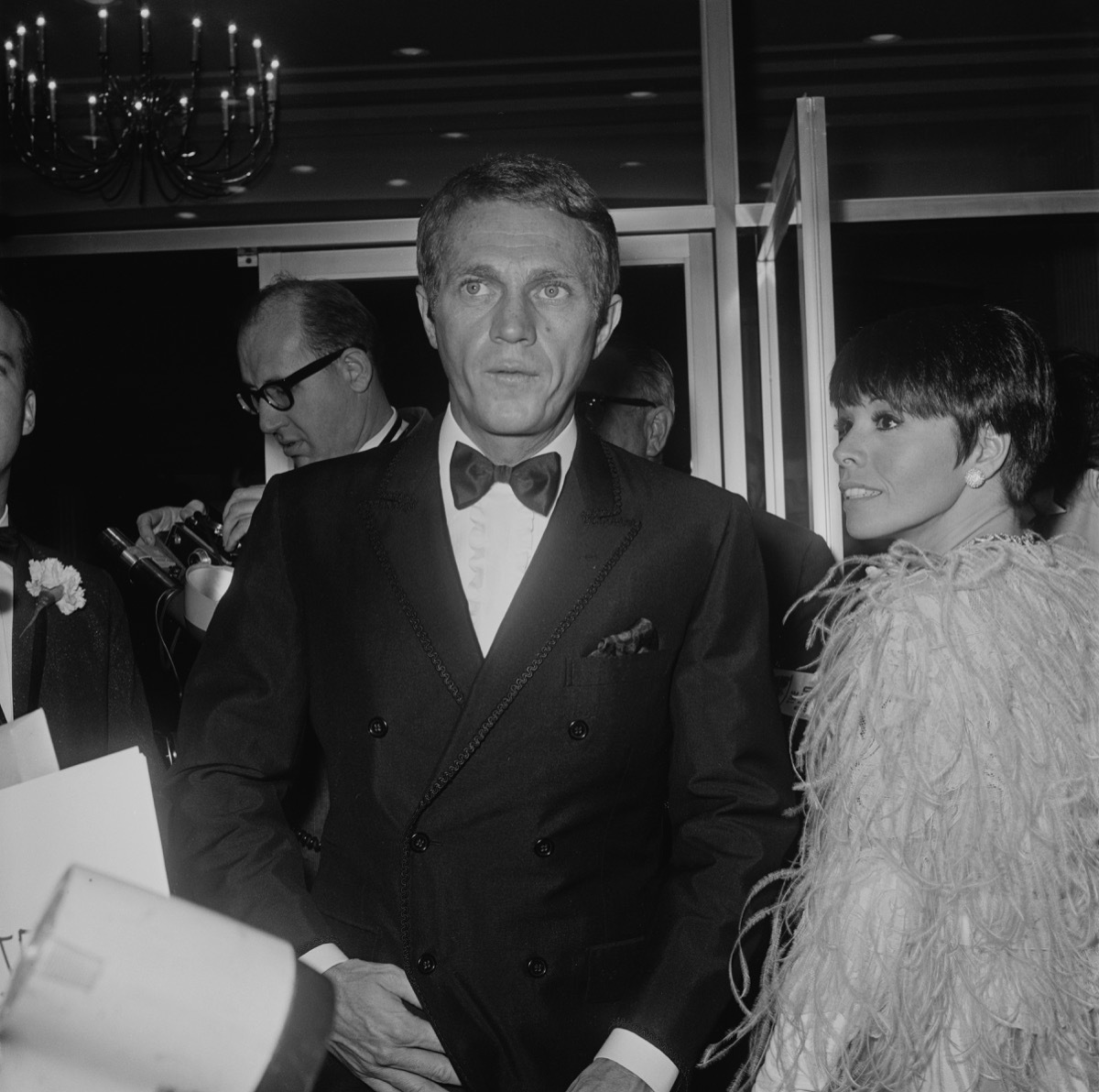 Steve McQueen and Neile Adams in 1966