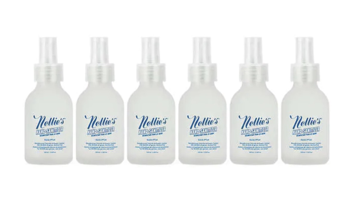 Nellie's Hand Sanitizer, Eucalyptus