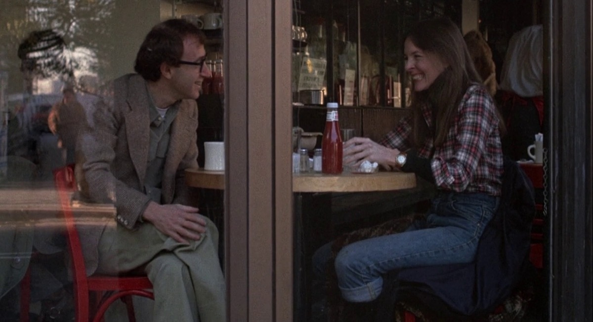 Woody Allen and Diane Keaton in Annie Hall