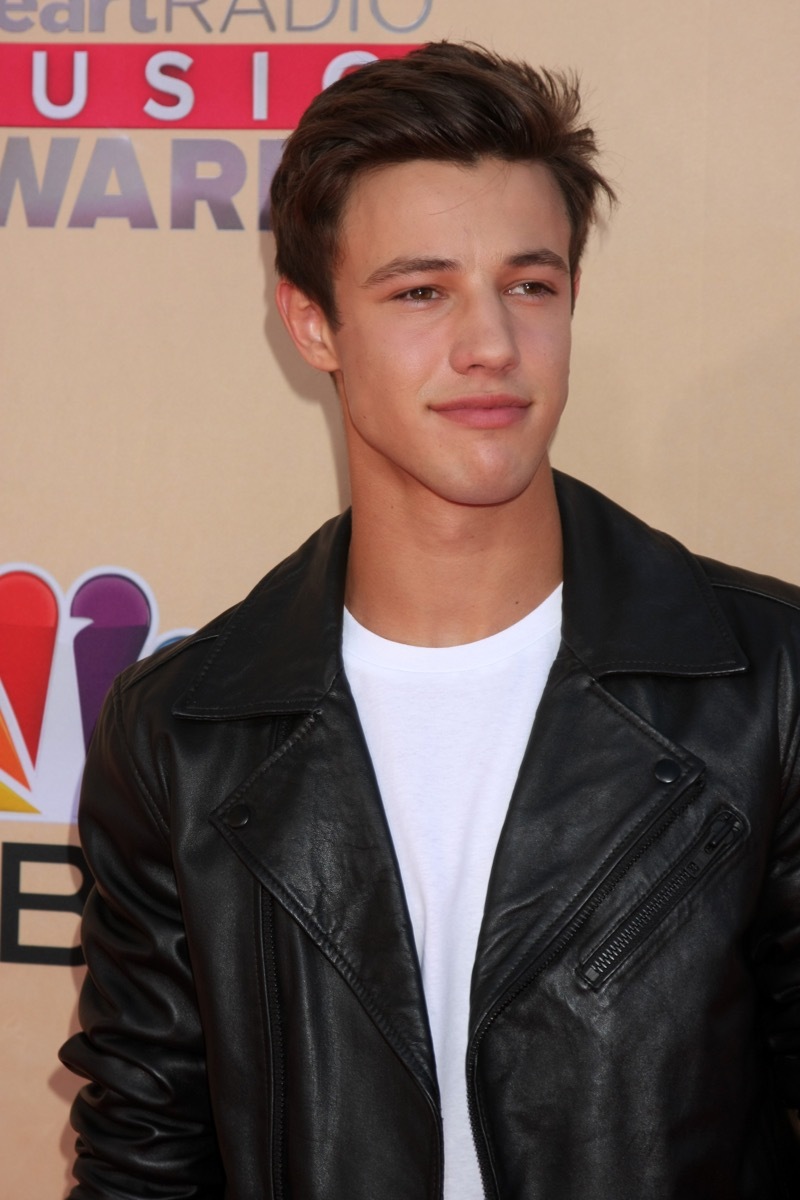 Cameron Dallas at the IHeartRadio Music Awards in 2015