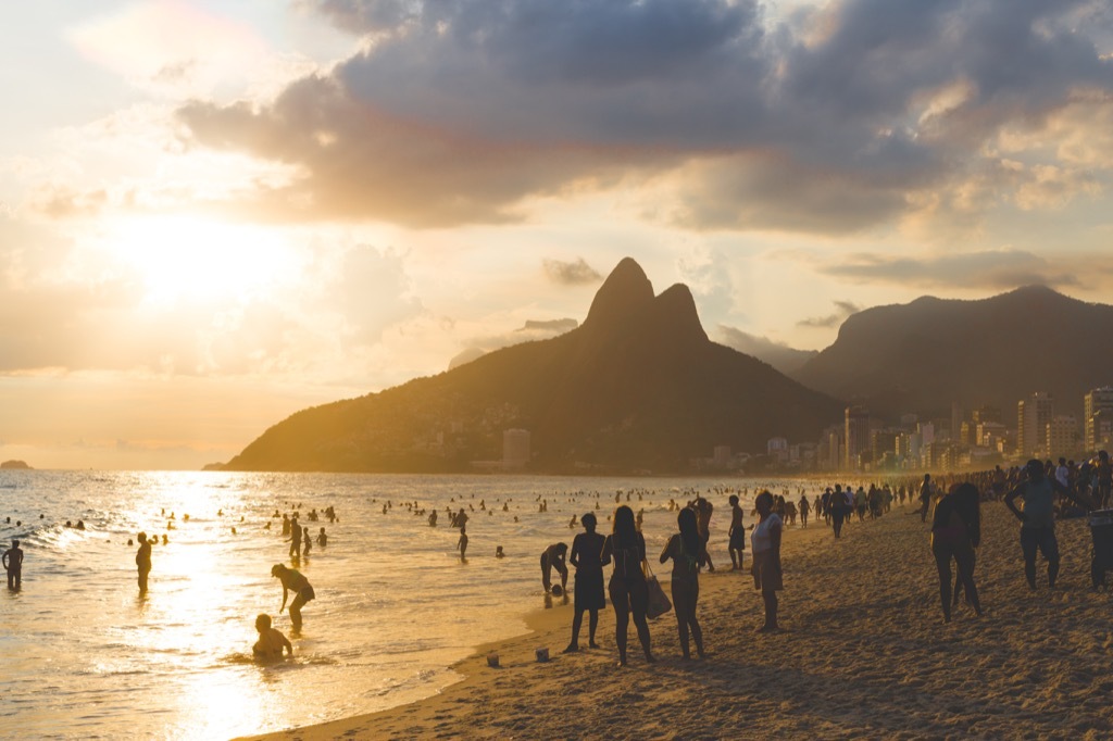 Rio at Sunset. 