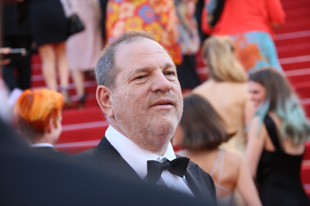 Weinstein Company exec Harvey Weinstein 