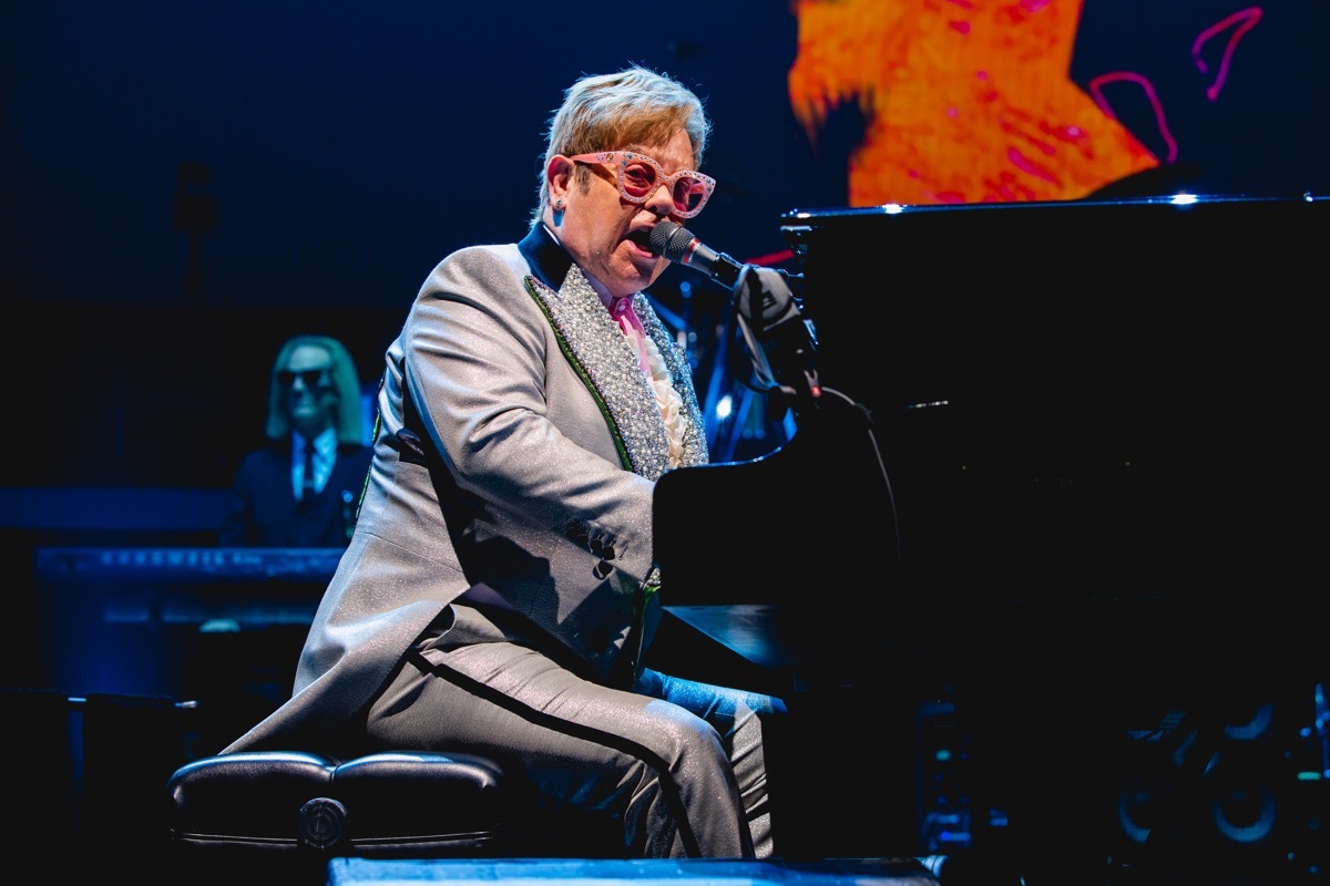 elton john performing