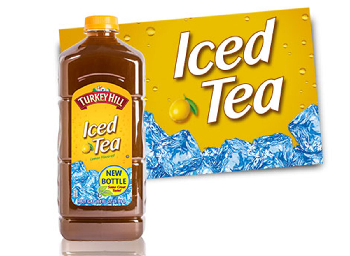 turkey hill lemon tea bottle