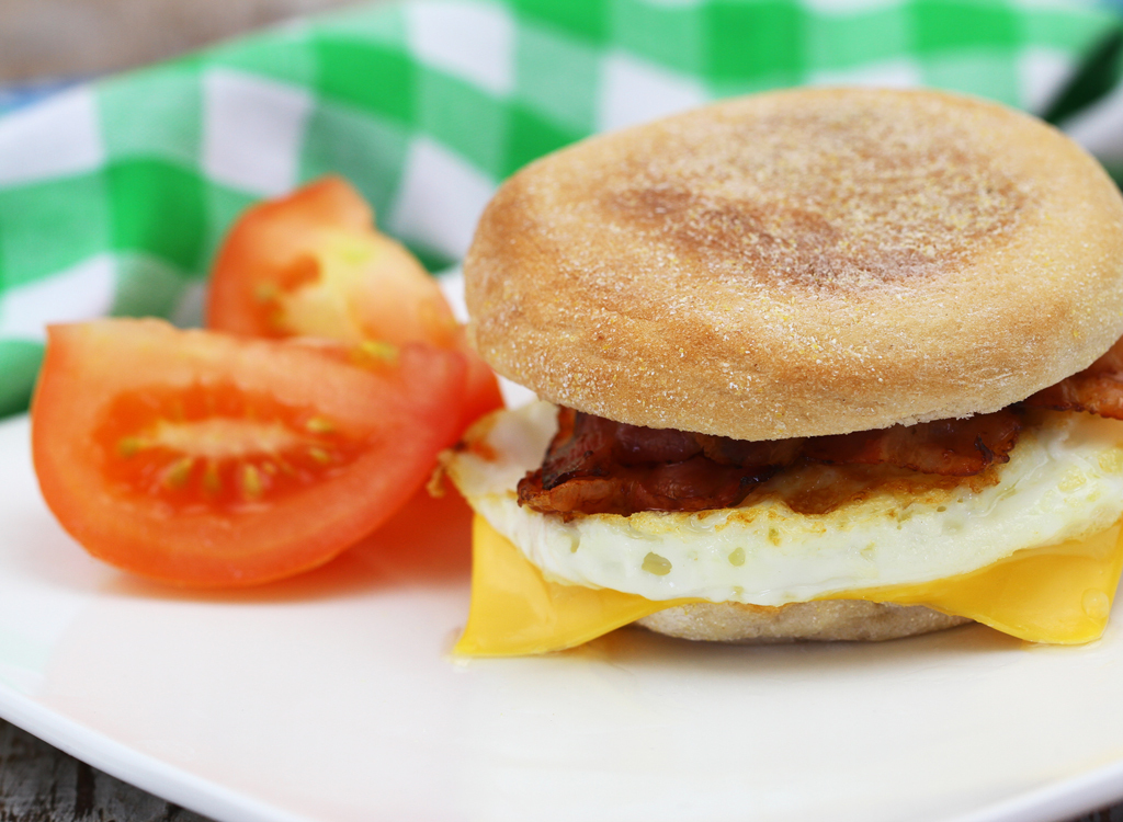 english muffin tomato