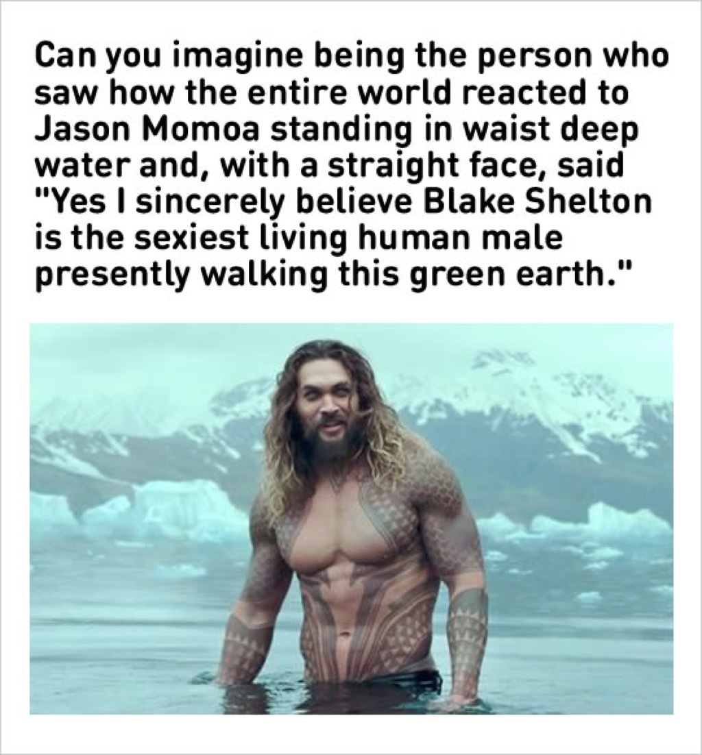 Jason Momoa sexiest man alive meme