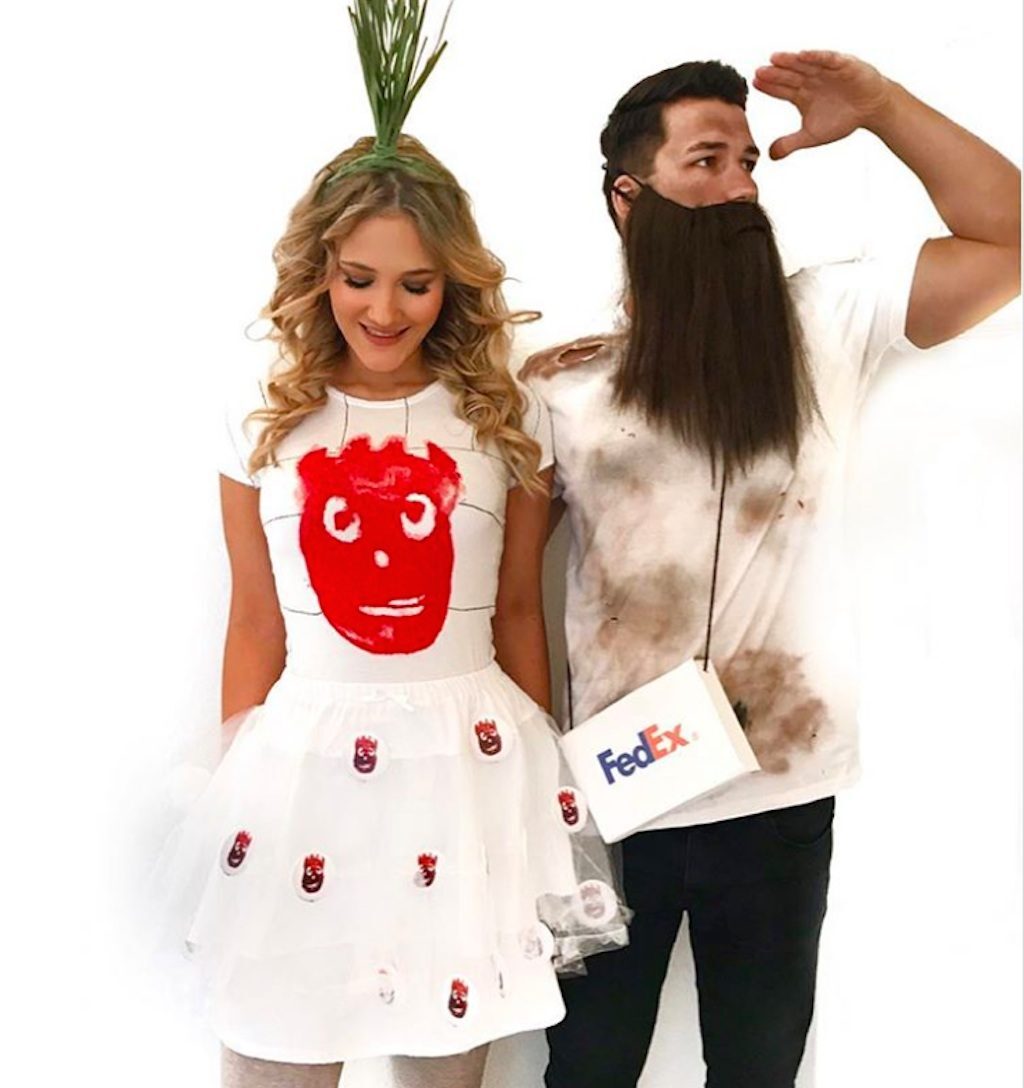 castaway couples' costume