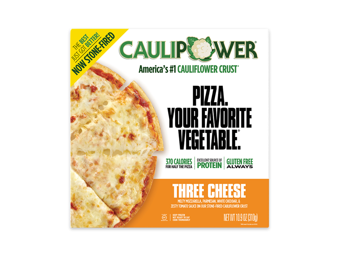 caulipower frozen three cheese pizza