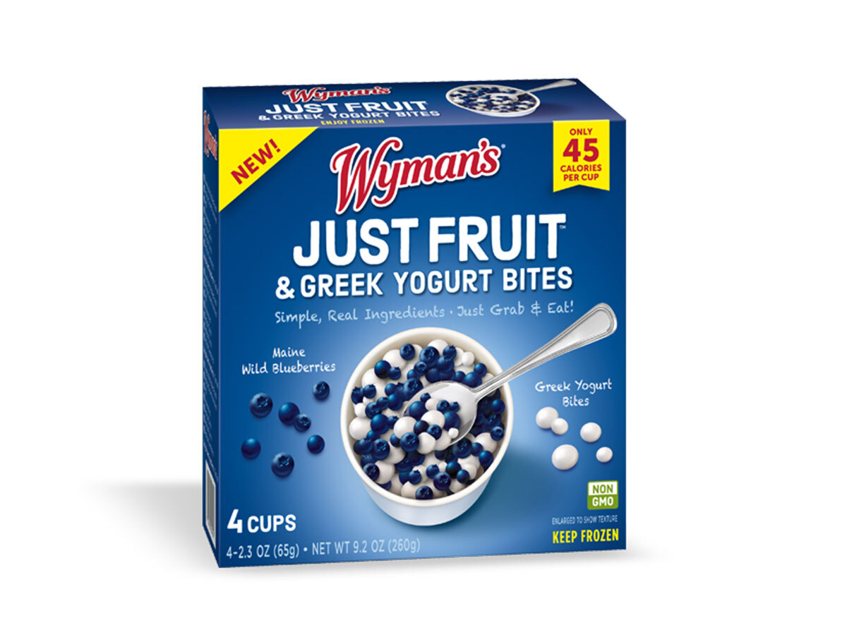 wymans fruit and yogurt bites