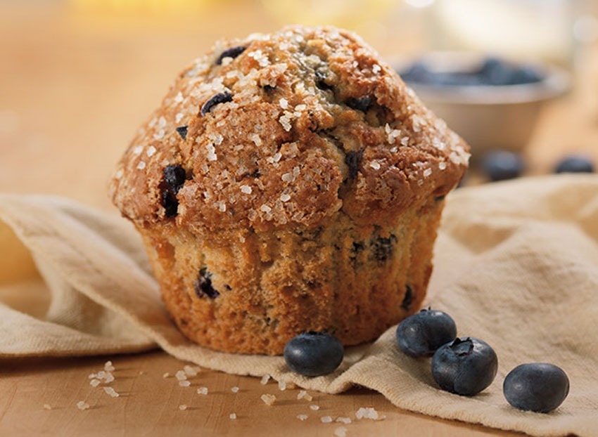 Blueberry muffin napkin