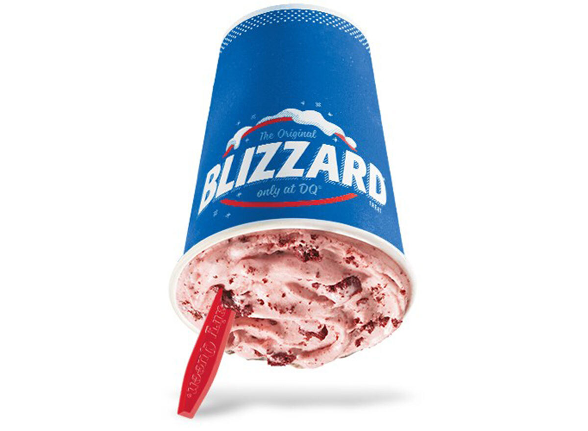 red velvet blizzard