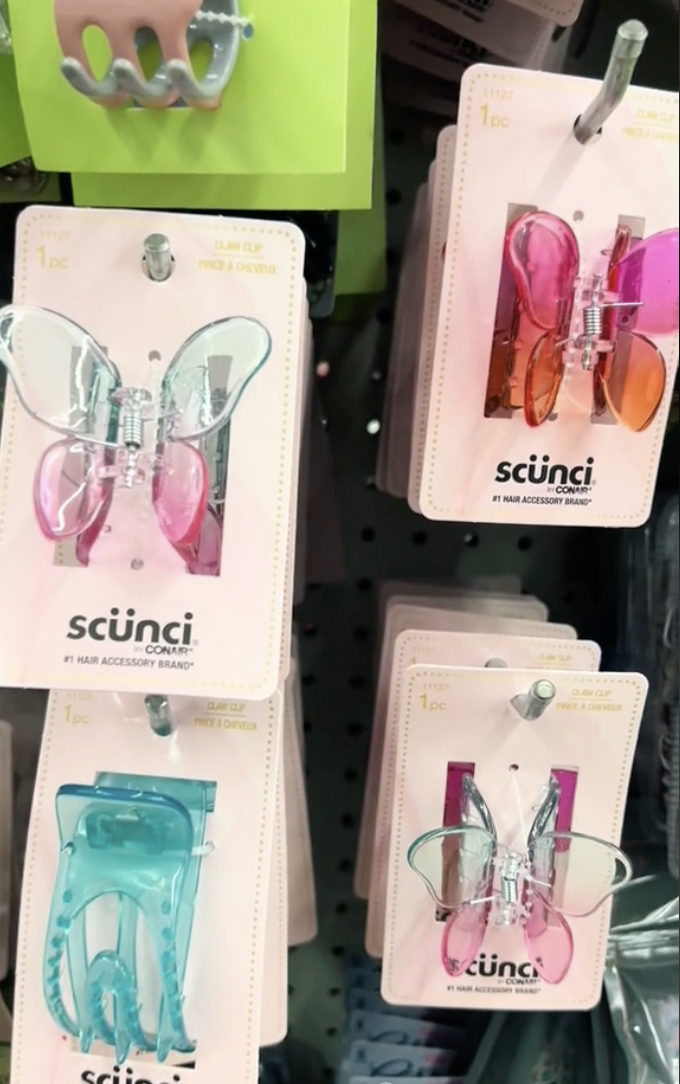 scunci hair clips