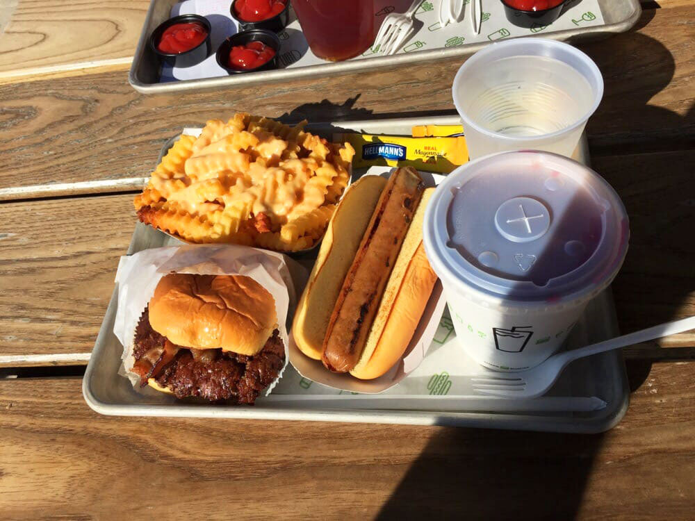 chicken dog shake shack