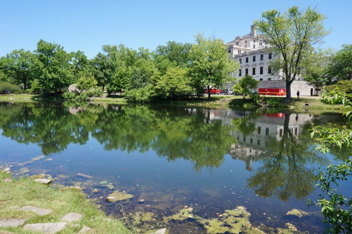 Lake LaVerne on the campus of Iowa State University