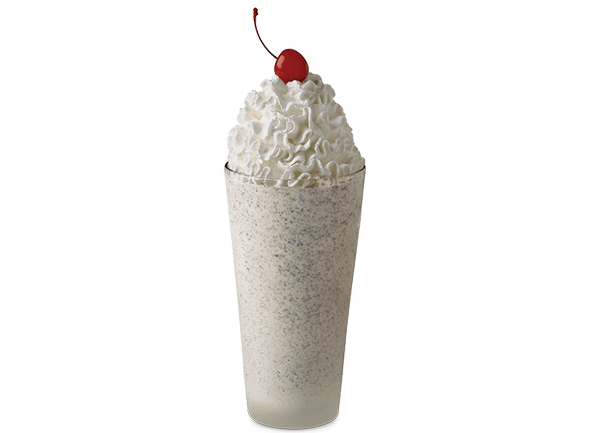 chick fil a cookies cream milkshake