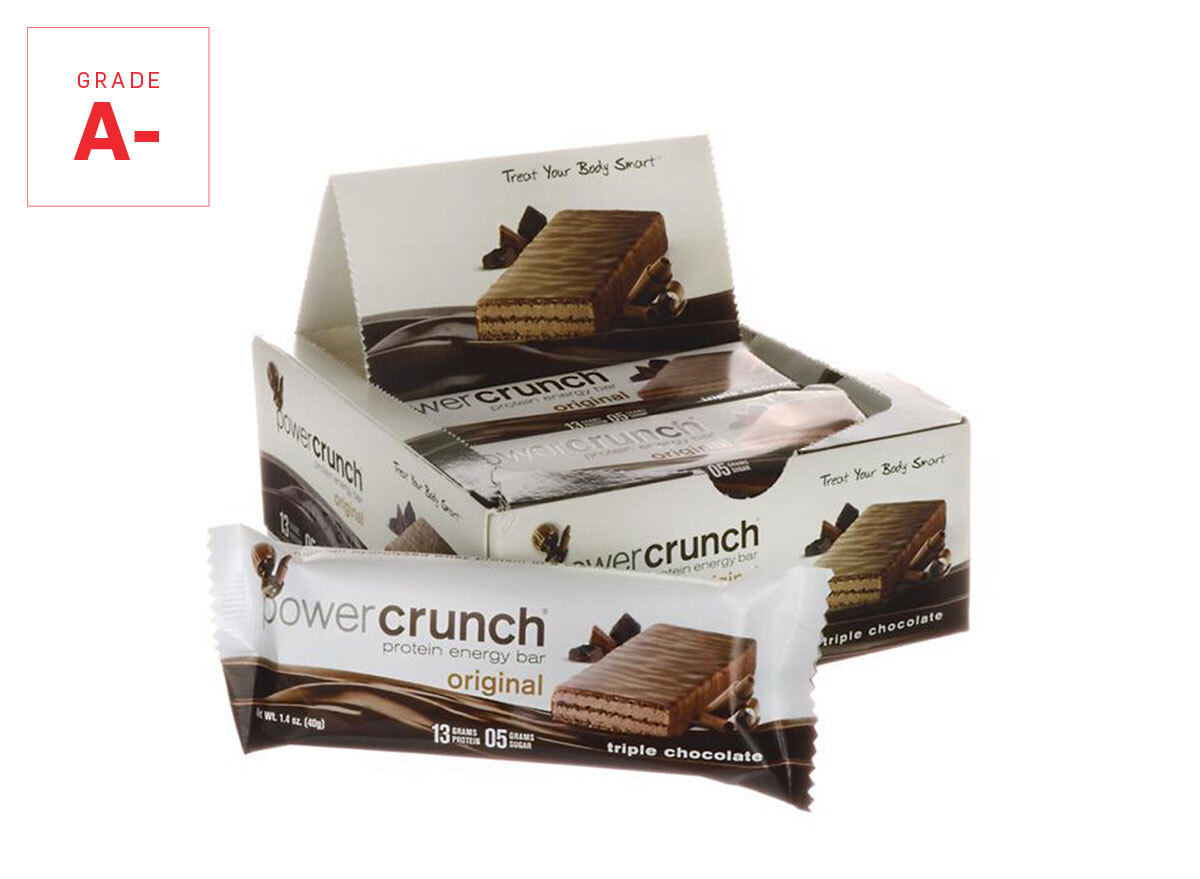 power crunch protein bar graded