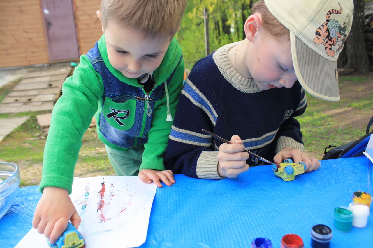 Fun Ways To paint With Your Child