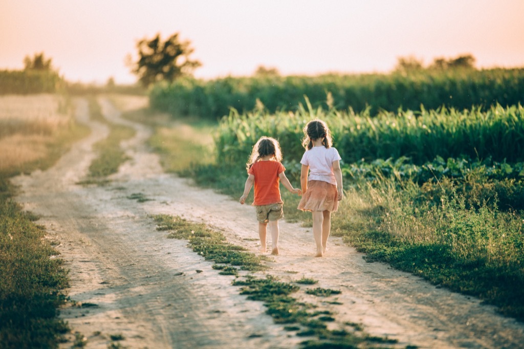 mother and daughter on walk Moms Should Never Say