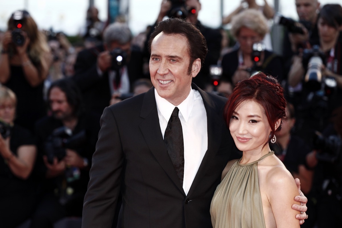 Nicolas Cage and Alice Kim