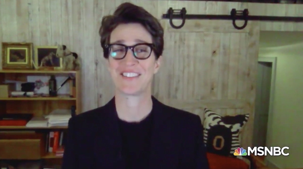 rachel maddow talks partner susan's covid battle on msnbc show