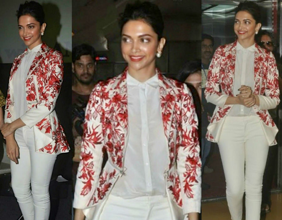 Deepika Padukone Varun Bahl look | HerBeauty 