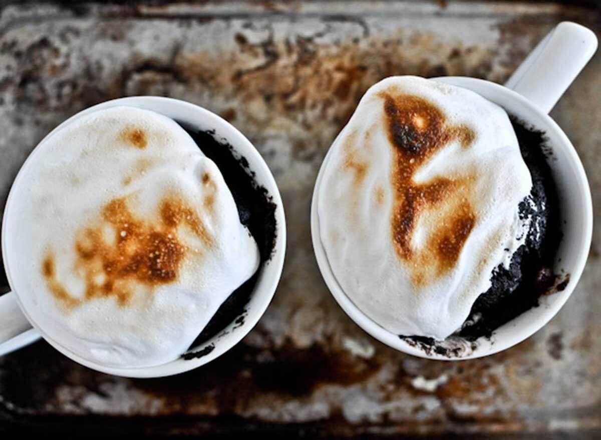 smores mug cake