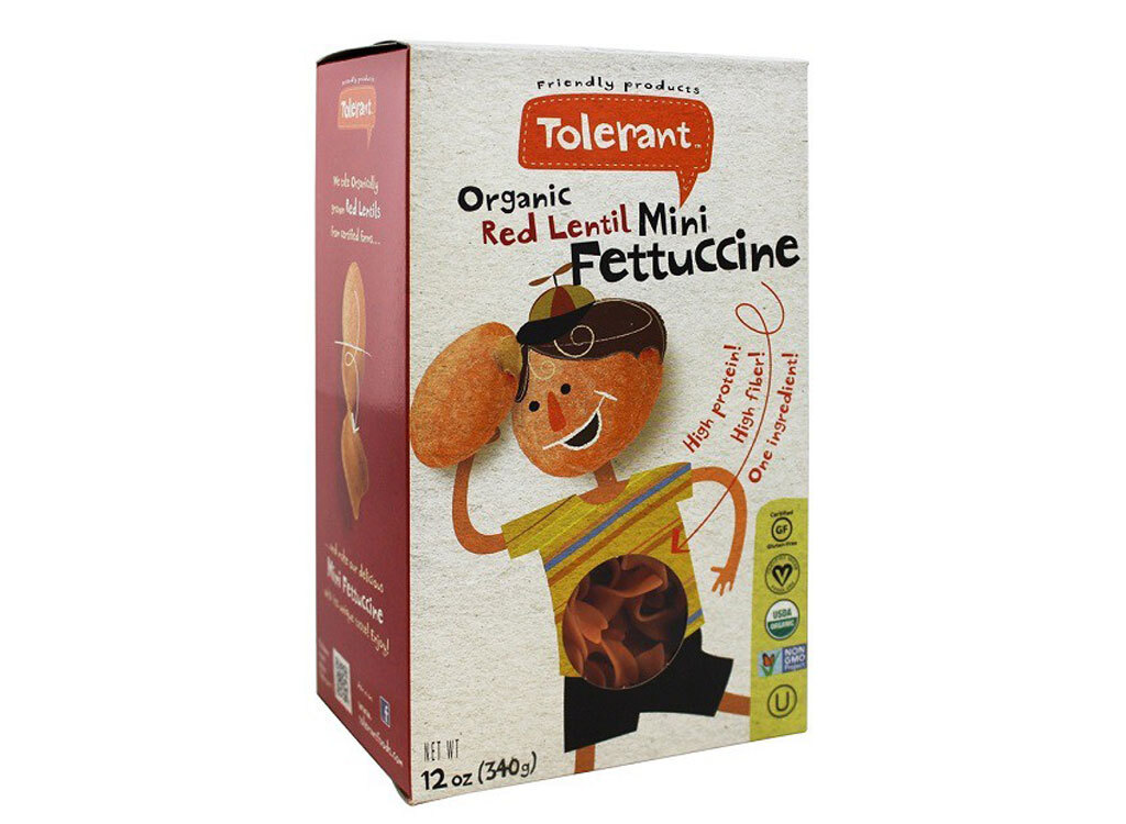 Tolerant Organic Red Lentil Pasta