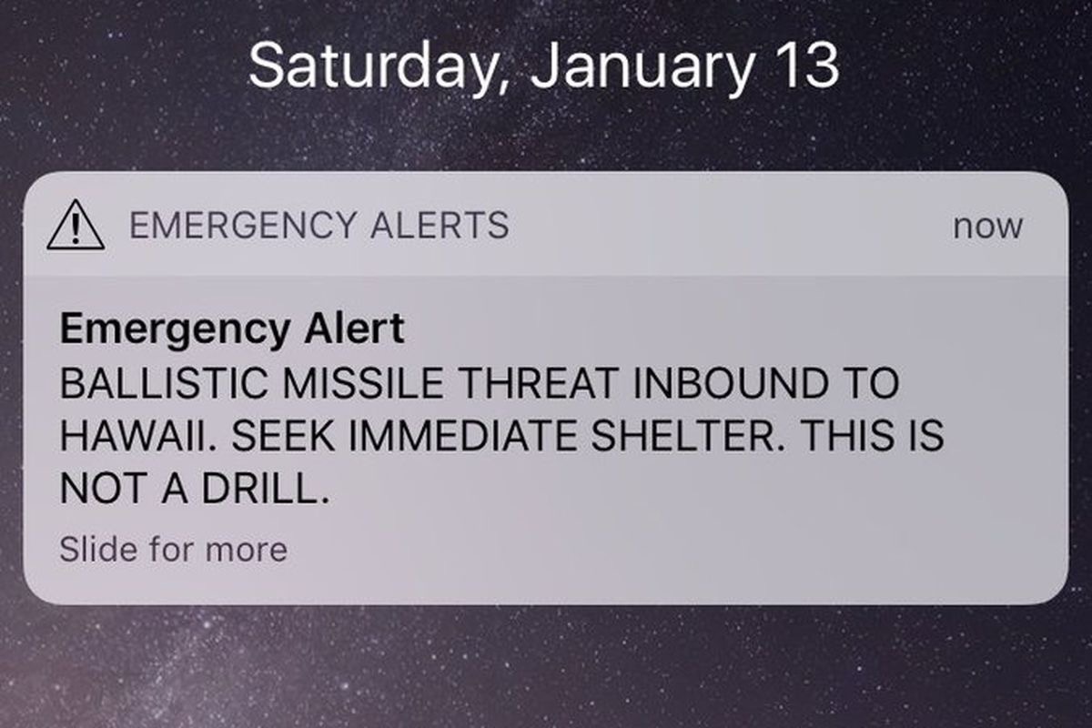 hawaii missile threat 2018 pop culture