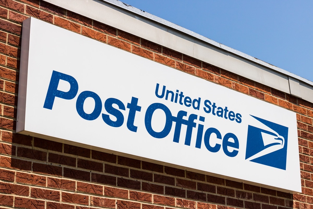 USPS Post Office Location. The USPS is Responsible for Providing Mail Delivery VI