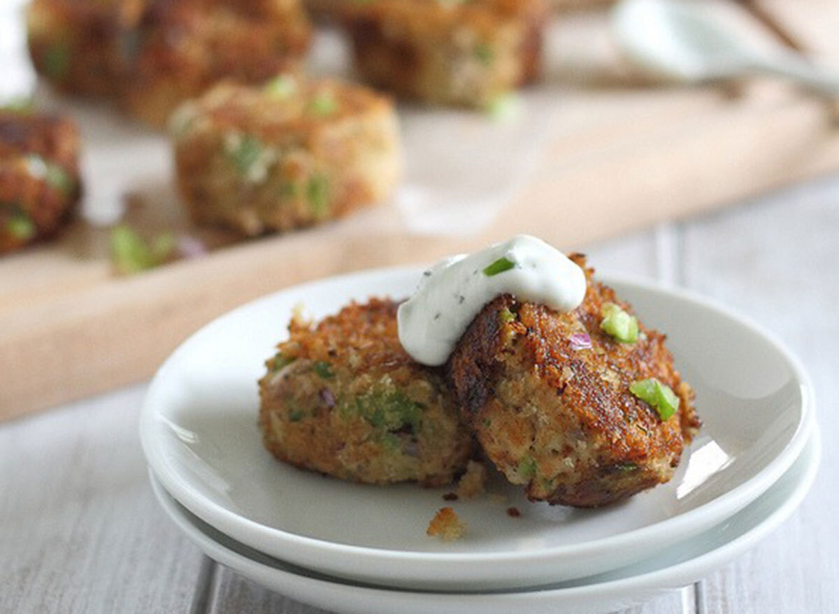 crispy salmon bites recipe