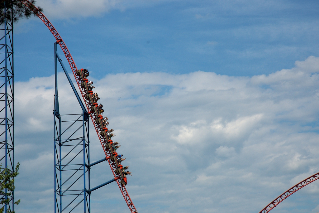 Superman Ride of Steel Roller Coasters