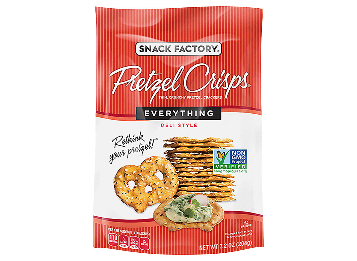 bag of pretzel everything crisps