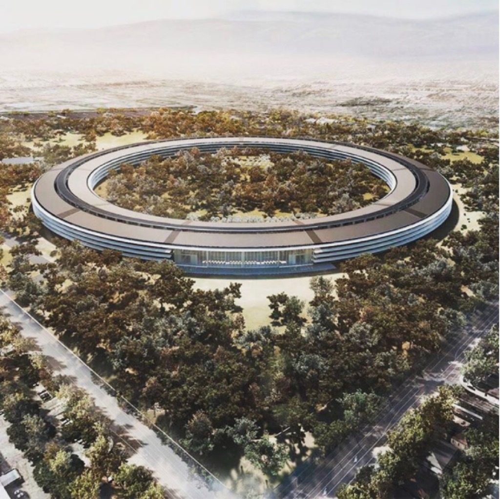 apple's new headquarters