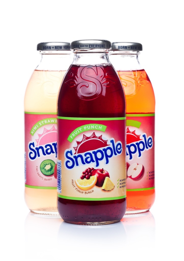 snapple bottles