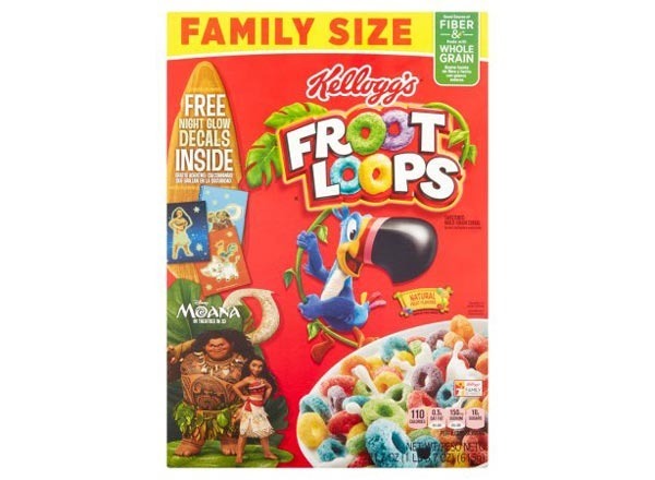 kelloggs froot loops  whole grain cereal