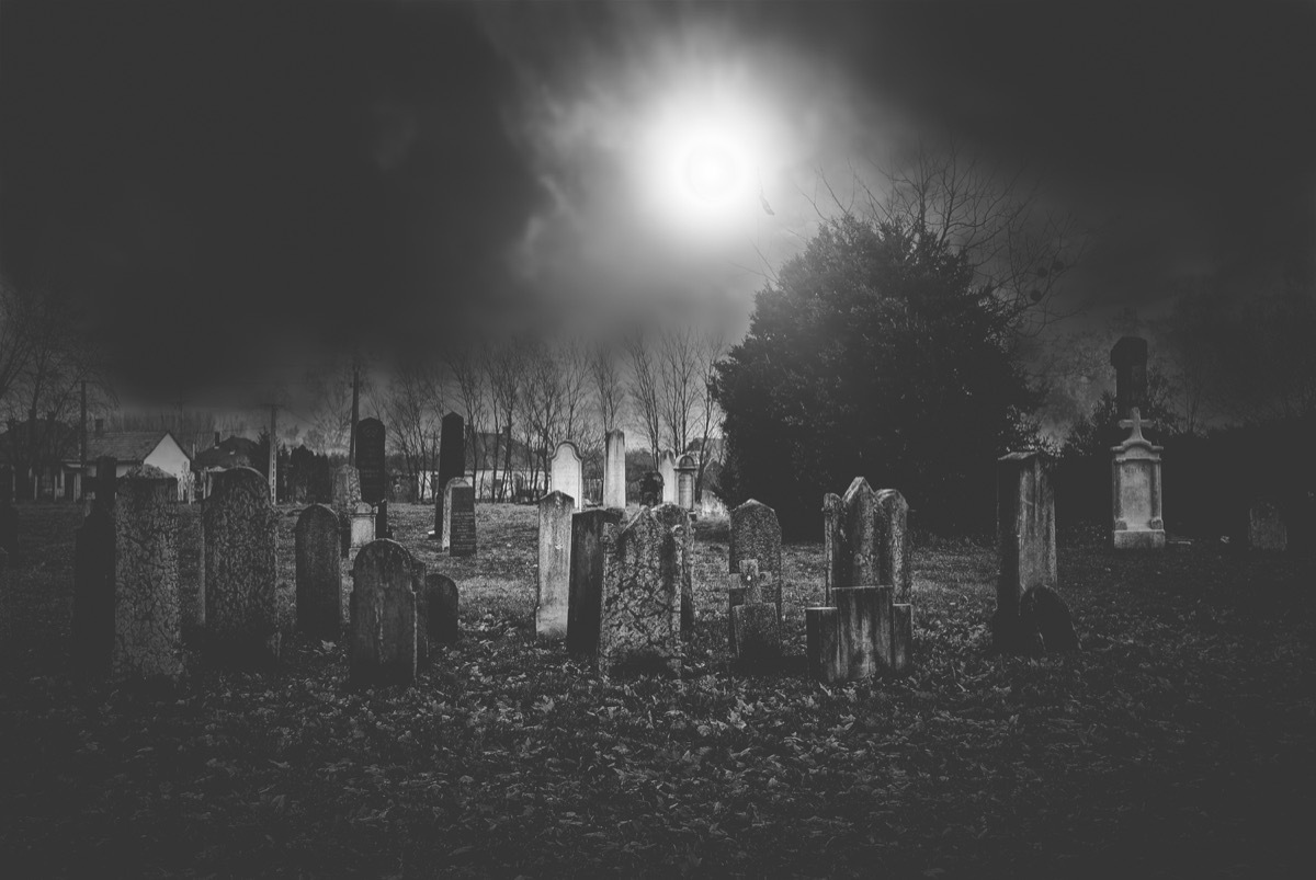 haunted cemetery