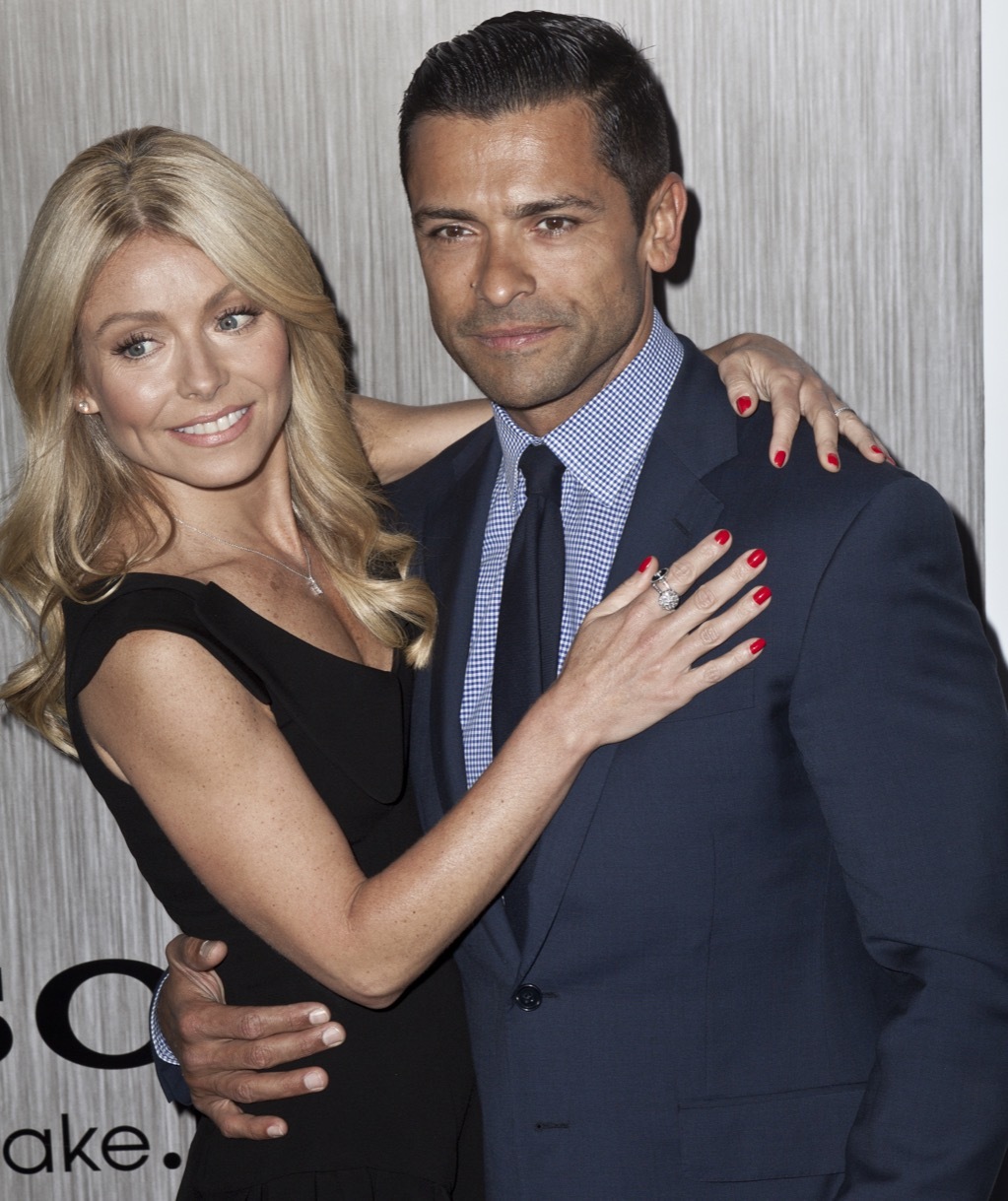 Kelly Ripa and Mark Consuelos