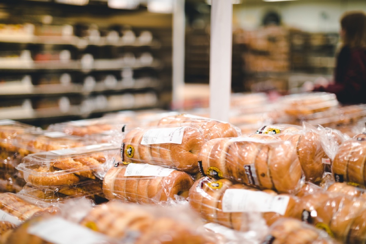 bagels and pastries at costco