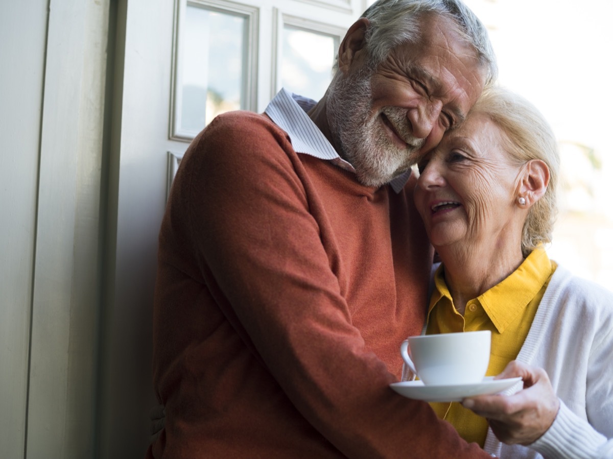 Senior Couple Daily Lifestyle Happiness