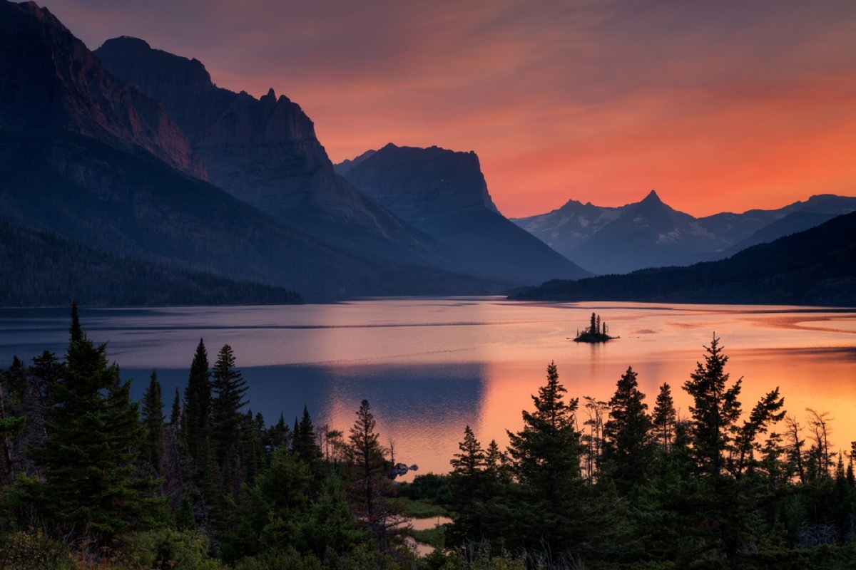 lake in montana