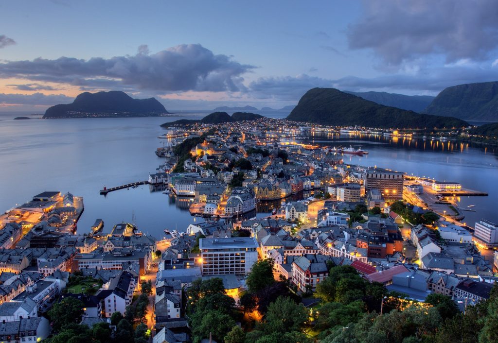 Ålesund, Norway | 8 White Night Countries to Visit | Her Beauty