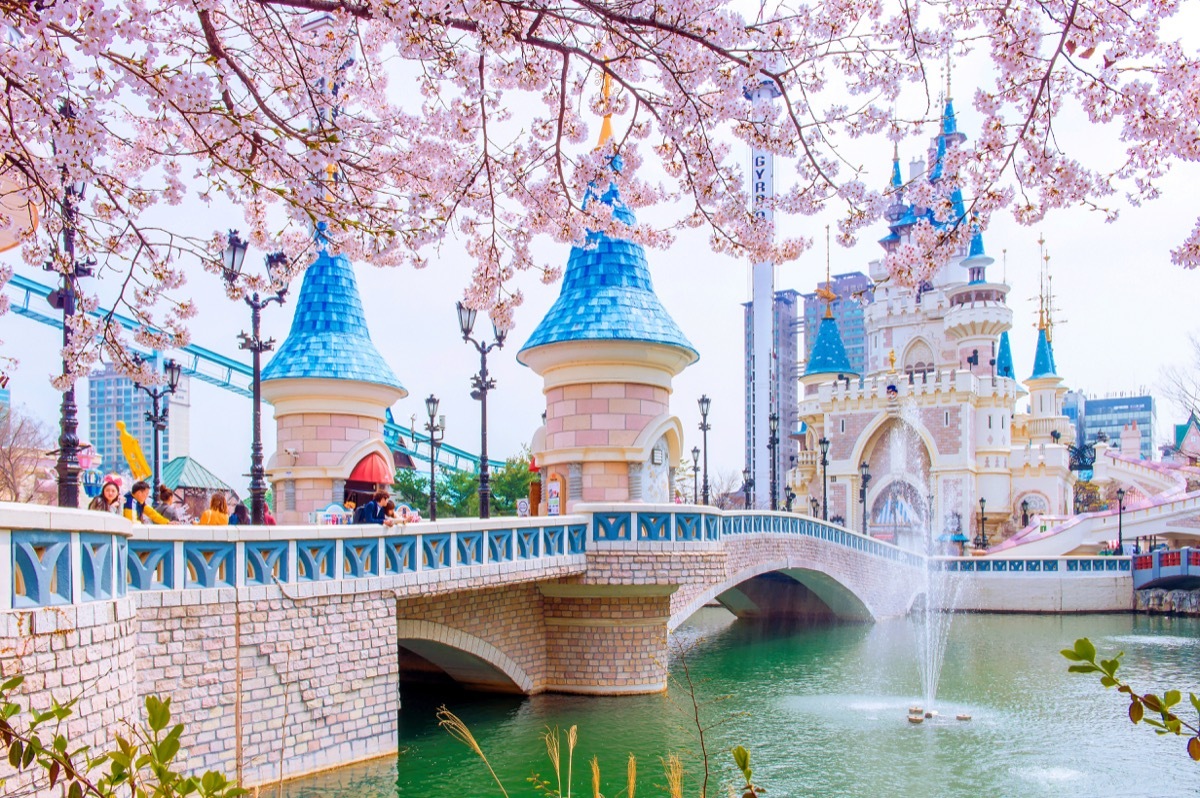 Lotte World South Korea how much it costs to visit theme parks