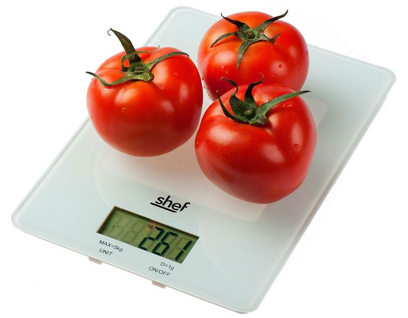 4.  Kitchen digital scales