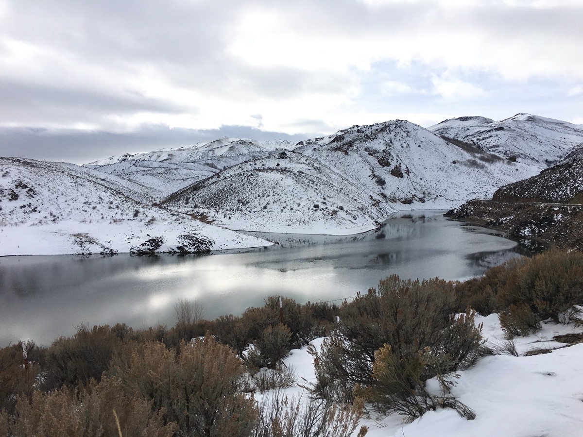 Wild Horse Reservoir in Elko County, Nevada