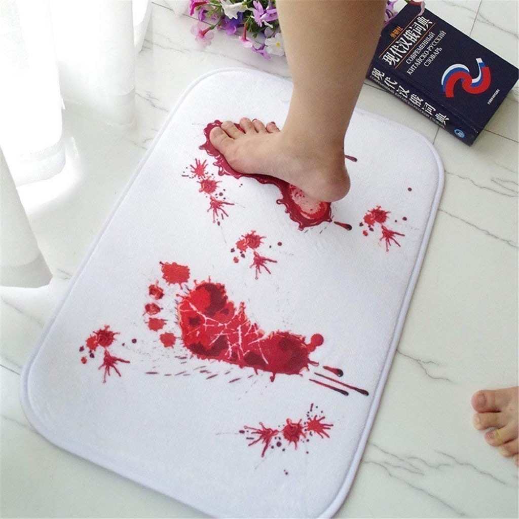 blood bath mat craziest Amazon products