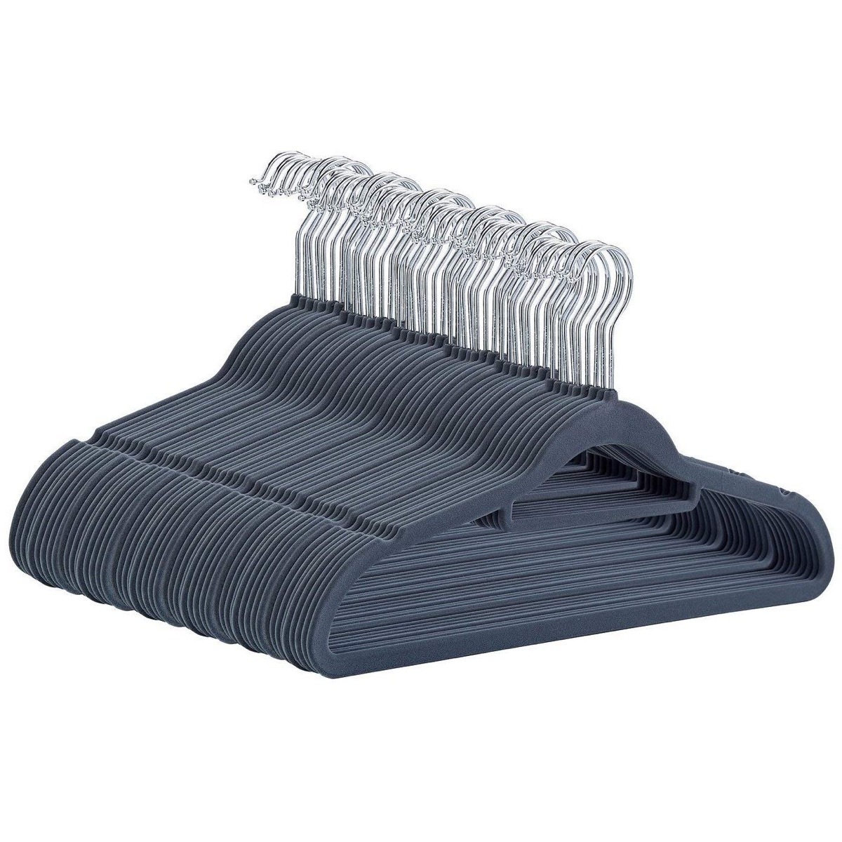 set of gray hangers, essential home supplies