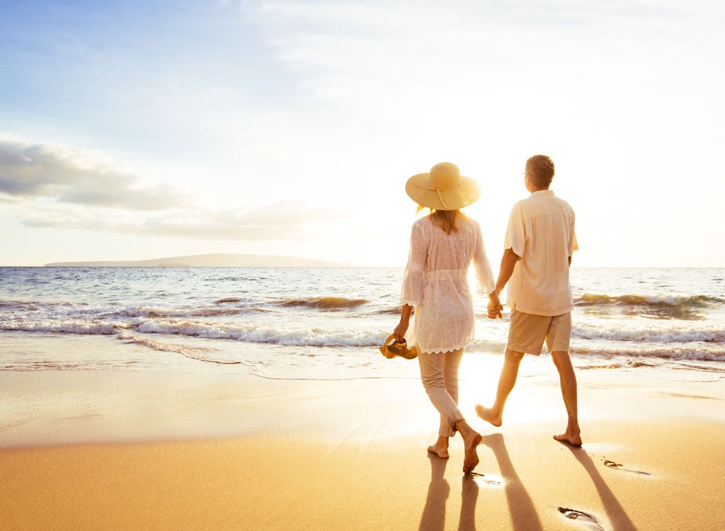 Couple on beach