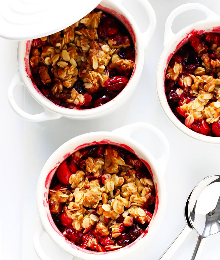 Cranberry crisp